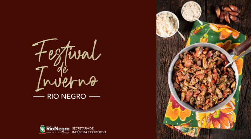 Vem aí o 1º Festival Gastronômico de Inverno de Rio Negro